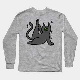 Yoga Cat Long Sleeve T-Shirt